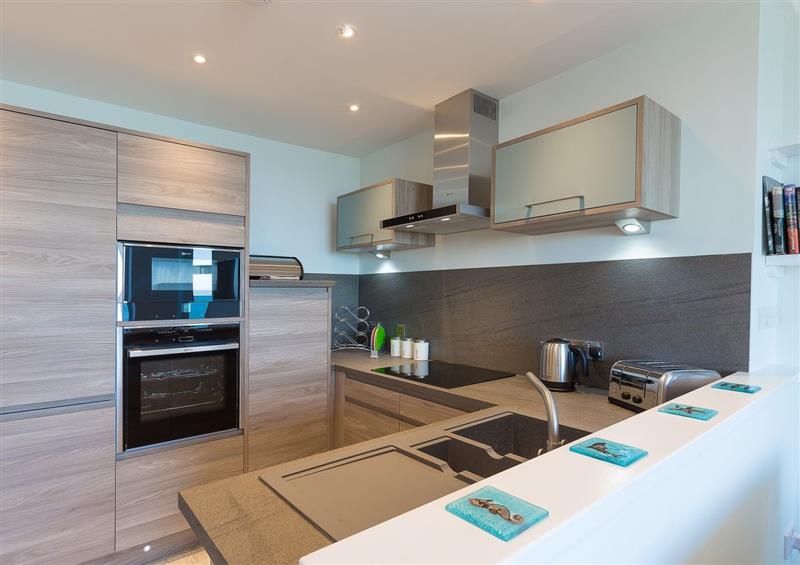 The kitchen at Island View, Carbis Bay