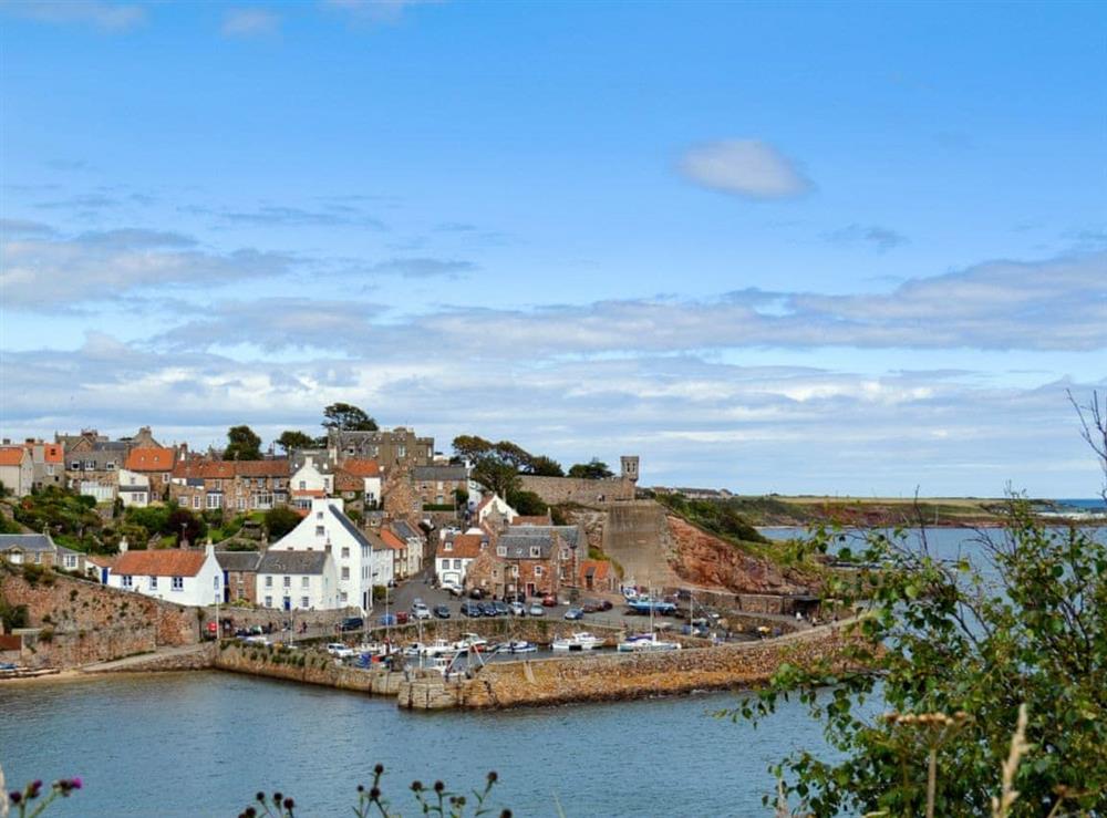 Crail Harbour at Island View in Crail, near Anstruther, Fife