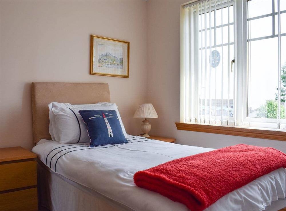 Single bedroom at Island View in Crail, near Anstruther, Fife