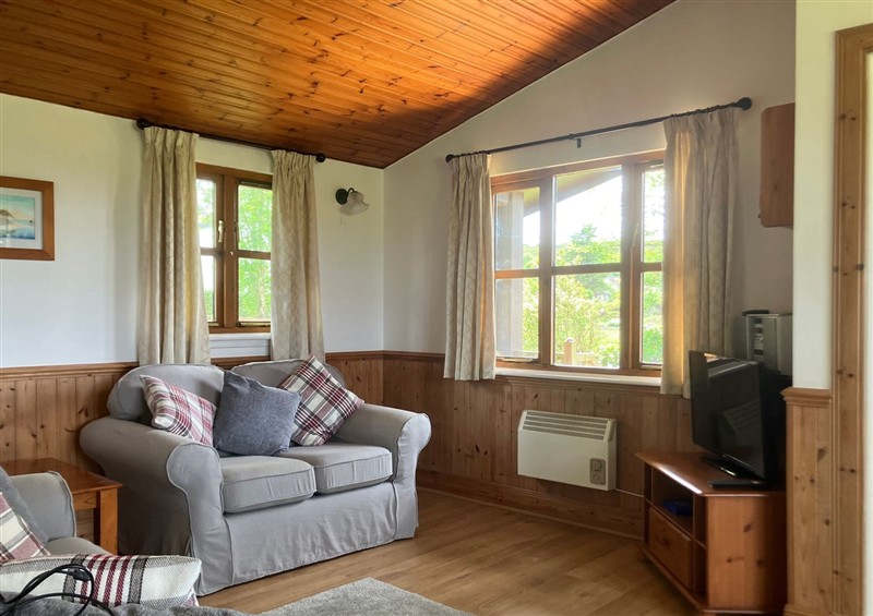 Inside Island View Lodge at Island View Lodge, Back of Keppoch near Arisaig