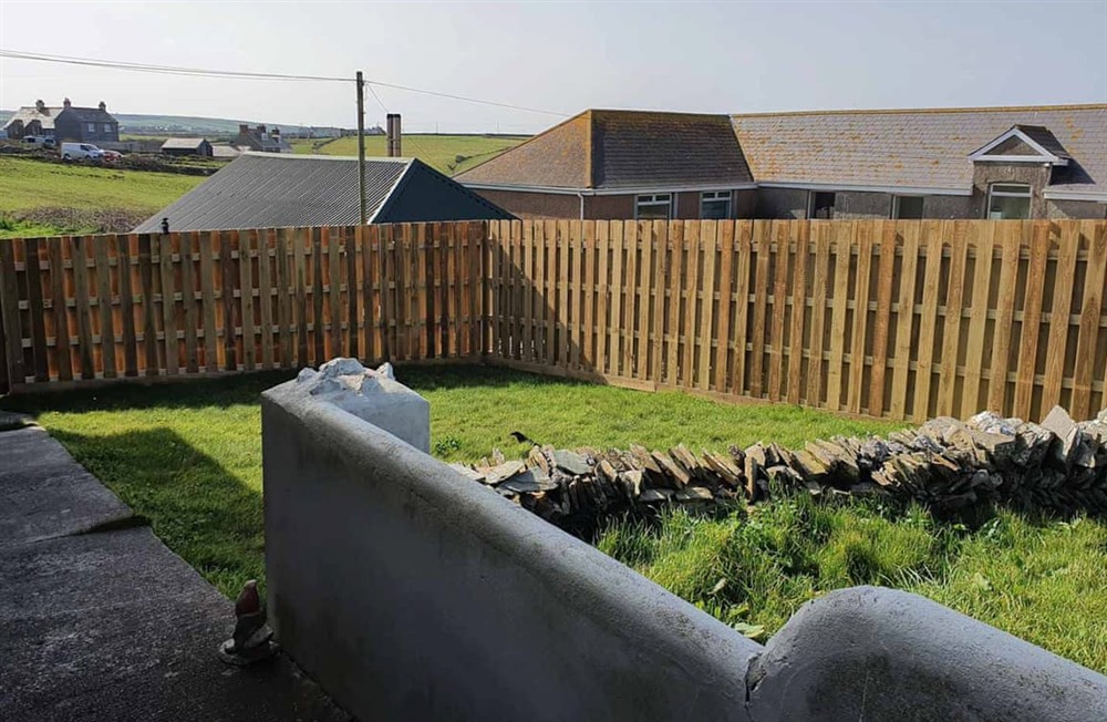 Garden and grounds at Island View in Tintagel, Cornwall