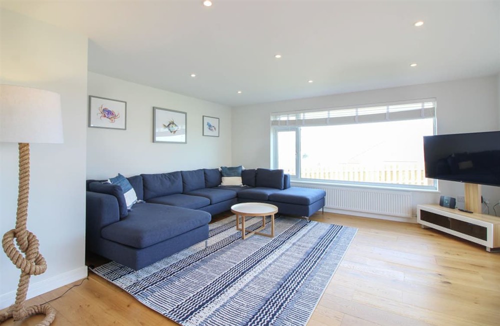 Living area (photo 9) at Island View in Tintagel, Cornwall