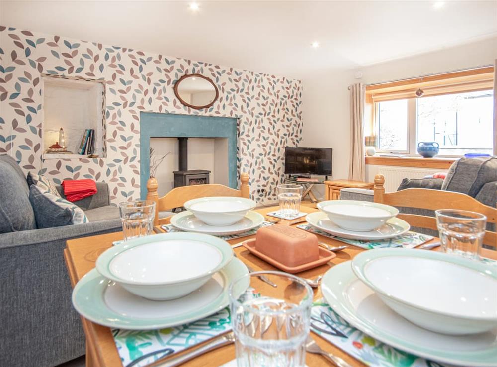 Dining Area at Islas Cottage in Nairn, Morayshire