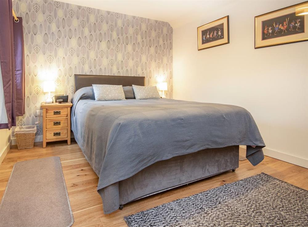 Double bedroom at Islas Cottage in Nairn, Morayshire
