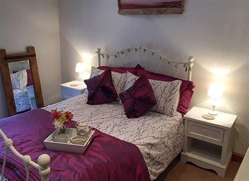 Double bedroom at Islas Cottage in Ystradgynlais, near Swansea, Powys