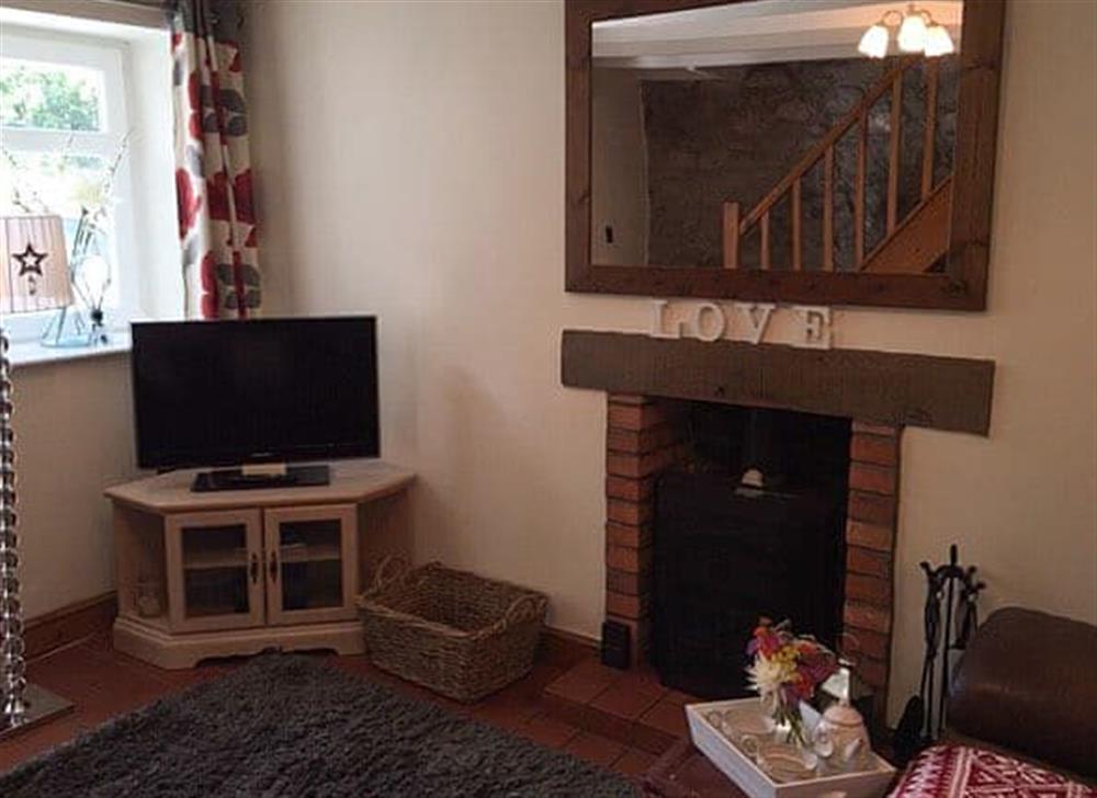 Living area at Islas Cottage in Ystradgynlais, near Swansea, Powys