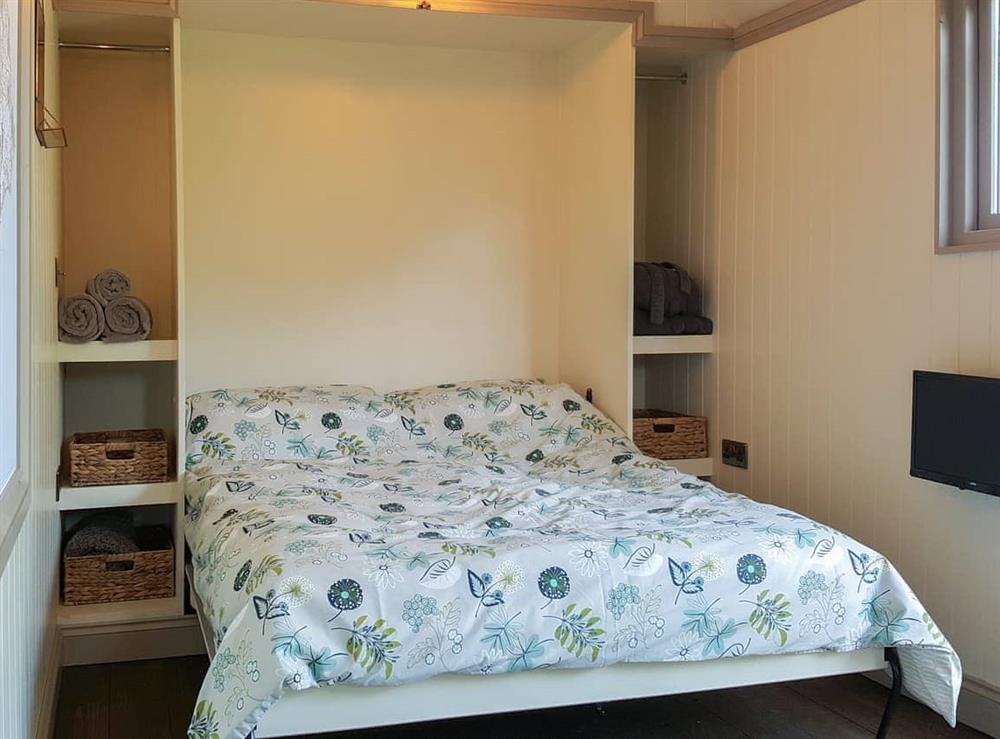 Double bedroom at Isle of Wight Hut in Ventnor, Isle of Wight