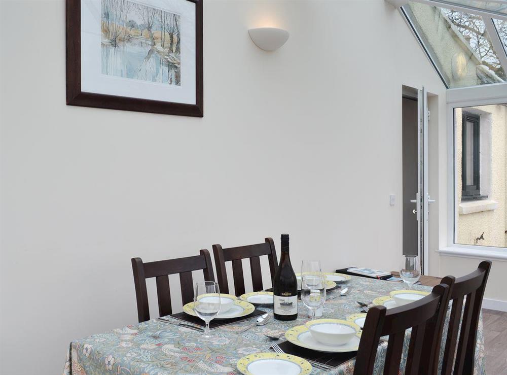 Dining Area at Isle View in Broadford, Isle of Skye, Isle Of Skye
