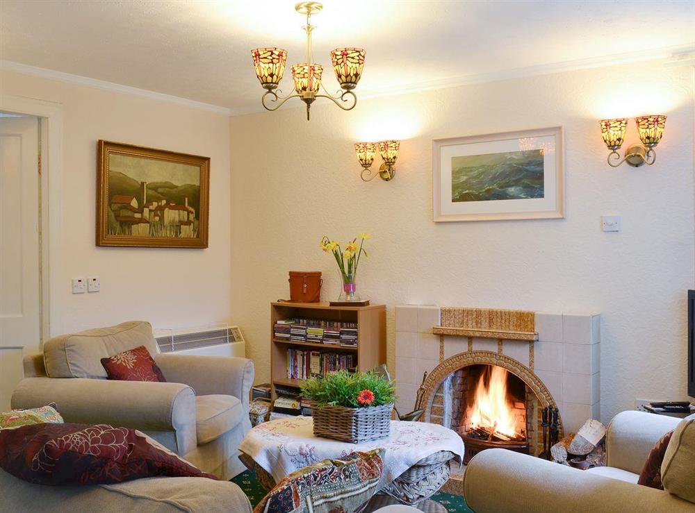 Living room at Isle View in Broadford, Isle of Skye, Isle Of Skye