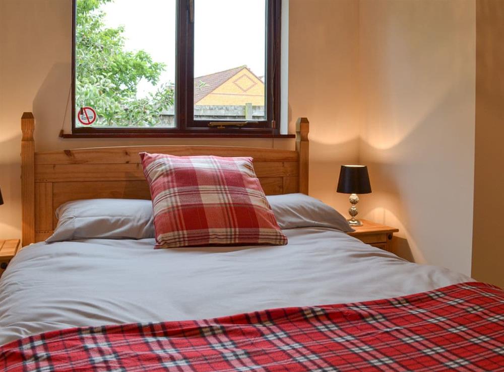 Double bedroom at Isleport Lodge in Highbridge, Somerset