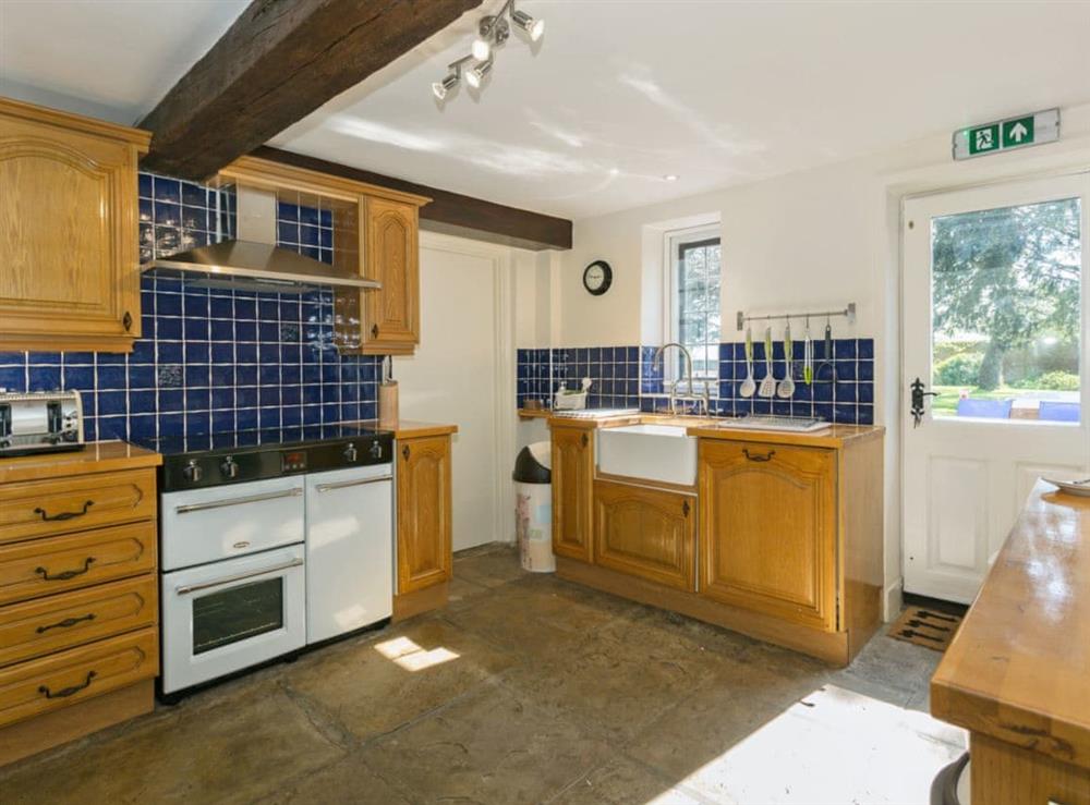 Light and airy kitchen at Islington Hall in Tilney All Saints, near King’s Lynn, Norfolk