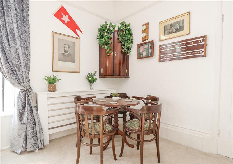 The dining area at Ismay Billiard Room Apartment - Titanic Interest, Merseyside
