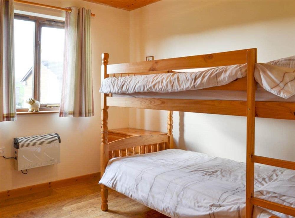 Children’s bunk bedroom at Ithon Bank in Llandrindod Wells, Powys