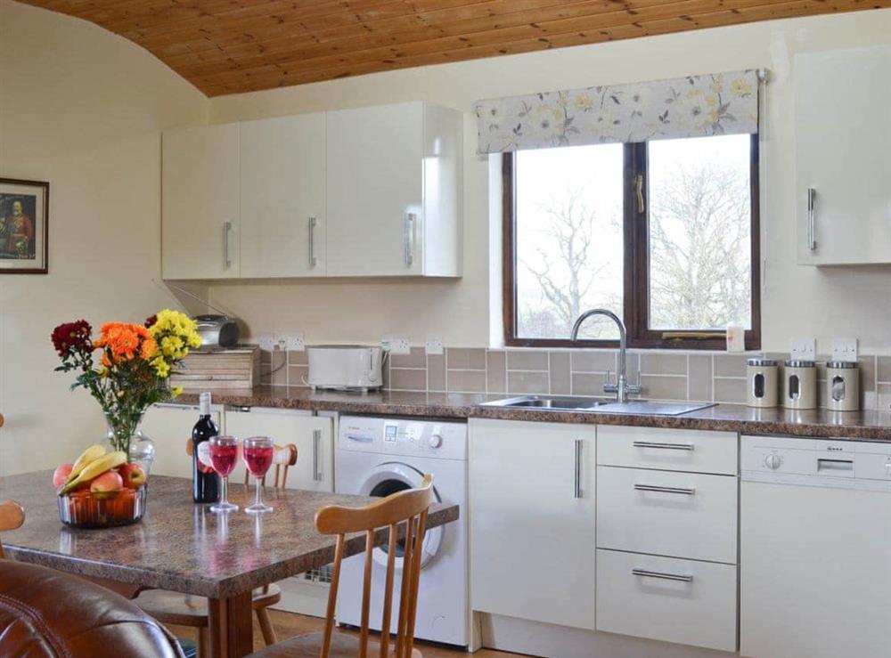 Dining area at Ithon Bank in Llandrindod Wells, Powys