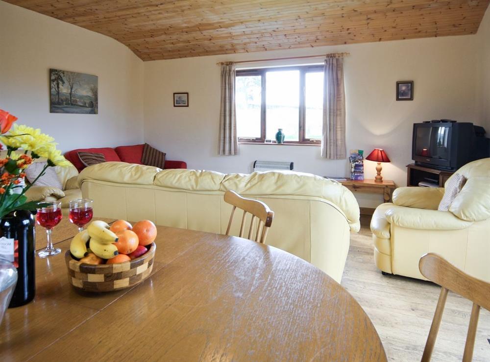 Open plan living/dining room/kitchen at Ithon Bank in Llandrindod Wells, Powys