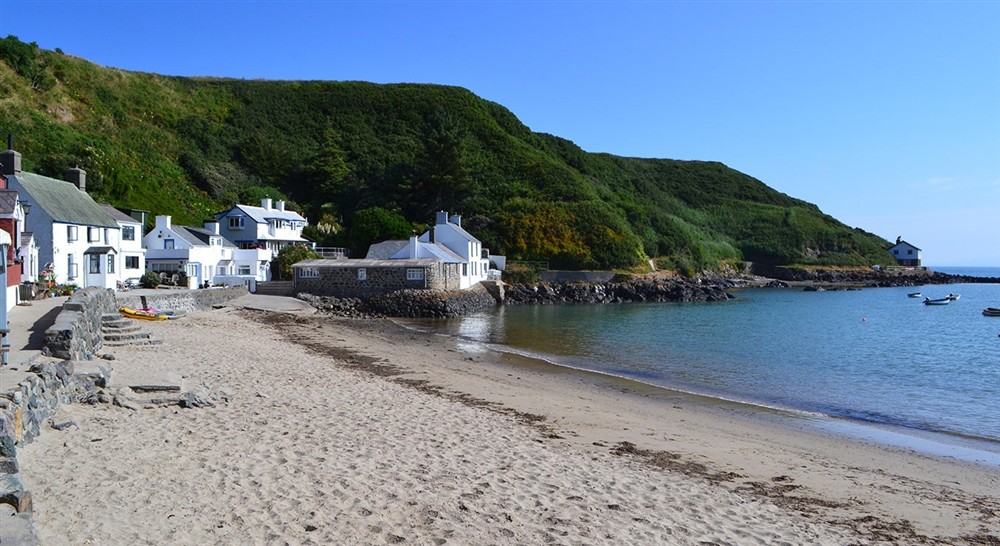 Beach near Tri-A-Hanner, Morfa Nefyn, Gwynedd at Itteringham Manor in Aylsham, Norfolk