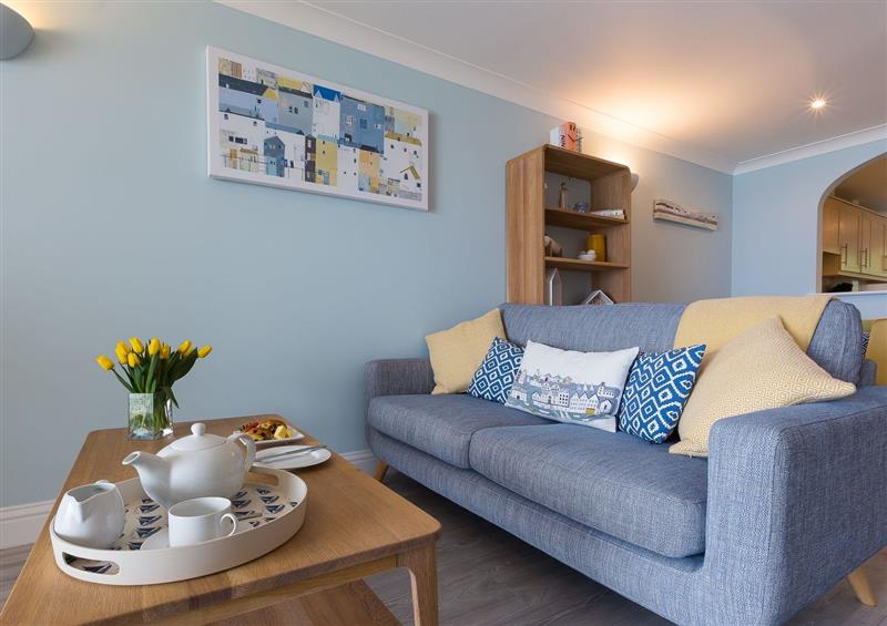 Relax in the living area at Ivory, Carbis Bay