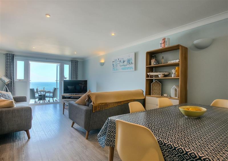 The living area at Ivory, Carbis Bay