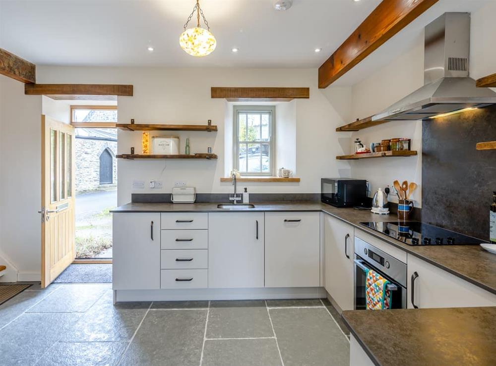 Kitchen at Ivy Bush Cottage in Llanddewi Brefi, near Tregaron, Dyfed