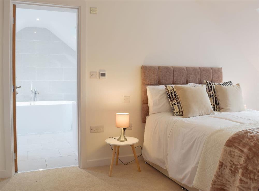 Cosy and inviting double bedroom with en-suite at Ivy Bush Cottage in New Moat, near Narberth, Pembrokeshire, Dyfed