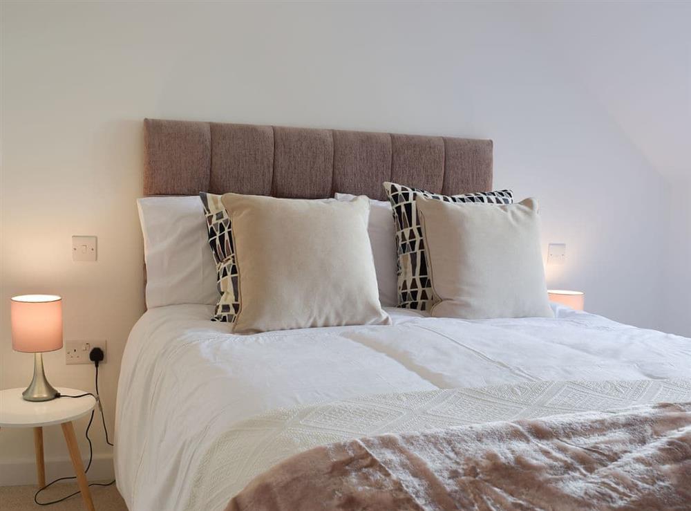 Luxurious double bedroom at Ivy Bush Cottage in New Moat, near Narberth, Pembrokeshire, Dyfed