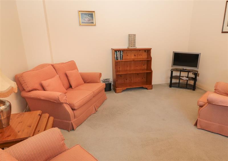 The living area at Ivy Cottage, Akeld near Wooler