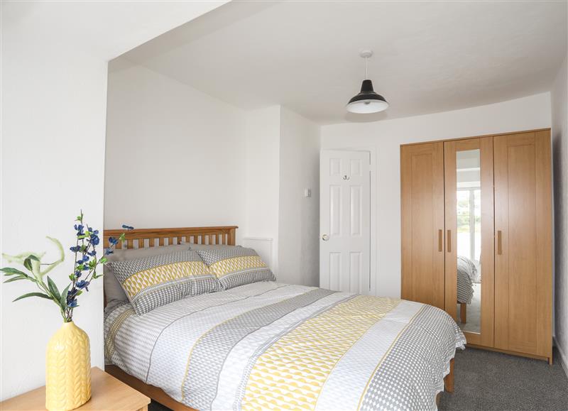 One of the 3 bedrooms at Ivy Cottage, Borth-y-Gest near Porthmadog