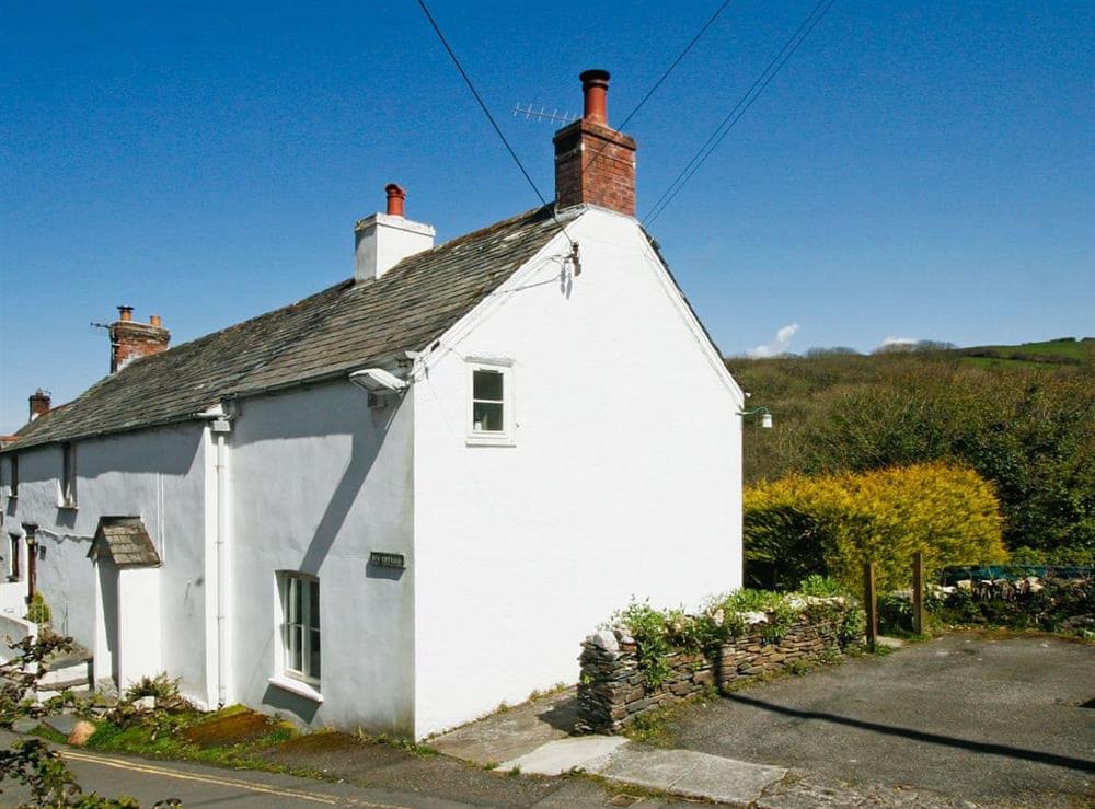 Exterior at Ivy Cottage in Boscastle, Cornwall., Great Britain