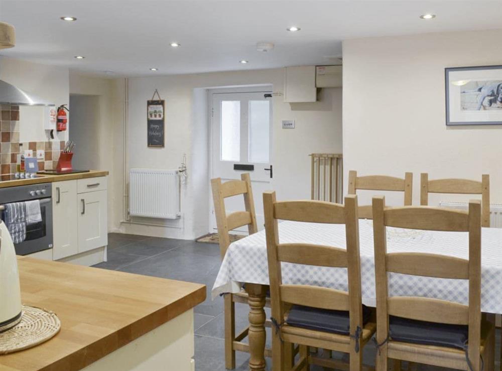 Large fully-appointed kitchen/diner at Ivy Cottage in Boscastle, Cornwall., Great Britain