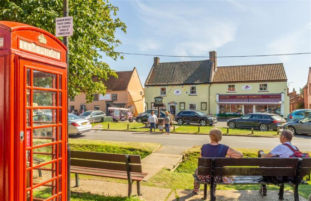 Take a seat on the village green and watch the world go by at Ivy Cottage, Burnham Market near Kings Lynn