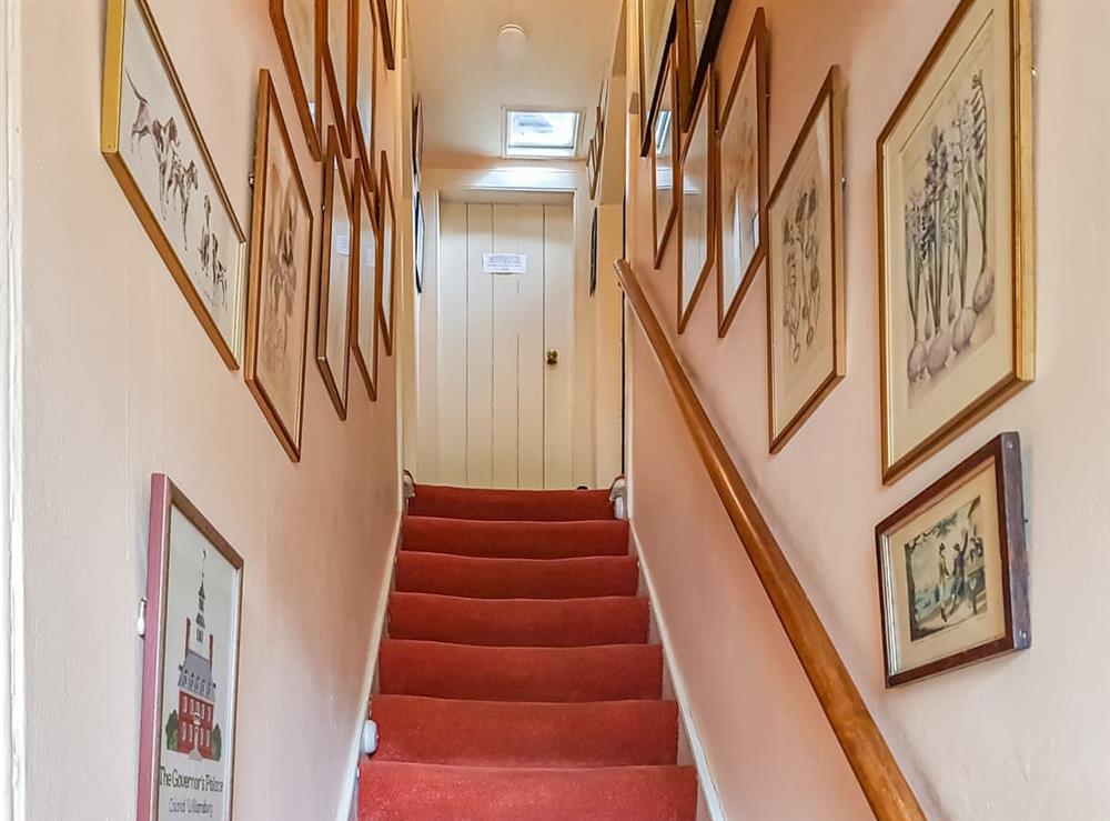 Stairs at Ivy Cottage in Crieff, Perthshire