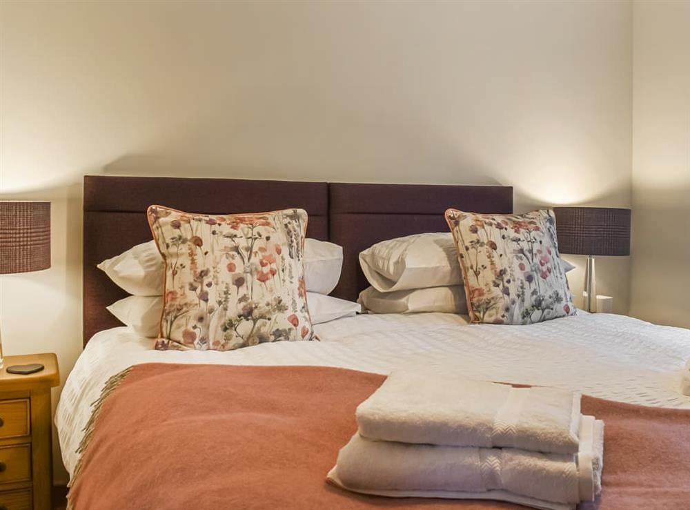 Double bedroom at Ivy Cottage in Dent, near Sedbergh, Cumbria