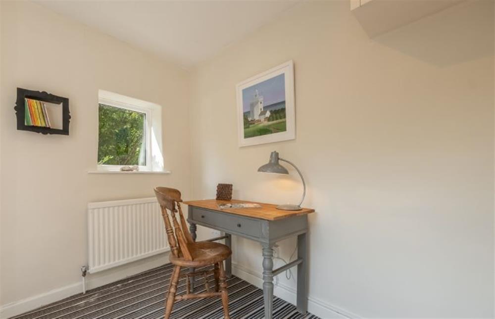 Ground floor: Study with desk and chair at Ivy Cottage, Docking near Kings Lynn