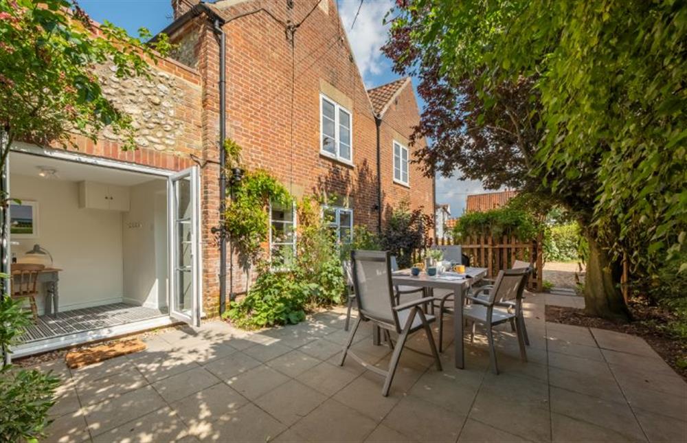 Outside: The enclosed courtyard at Ivy Cottage, Docking near Kings Lynn