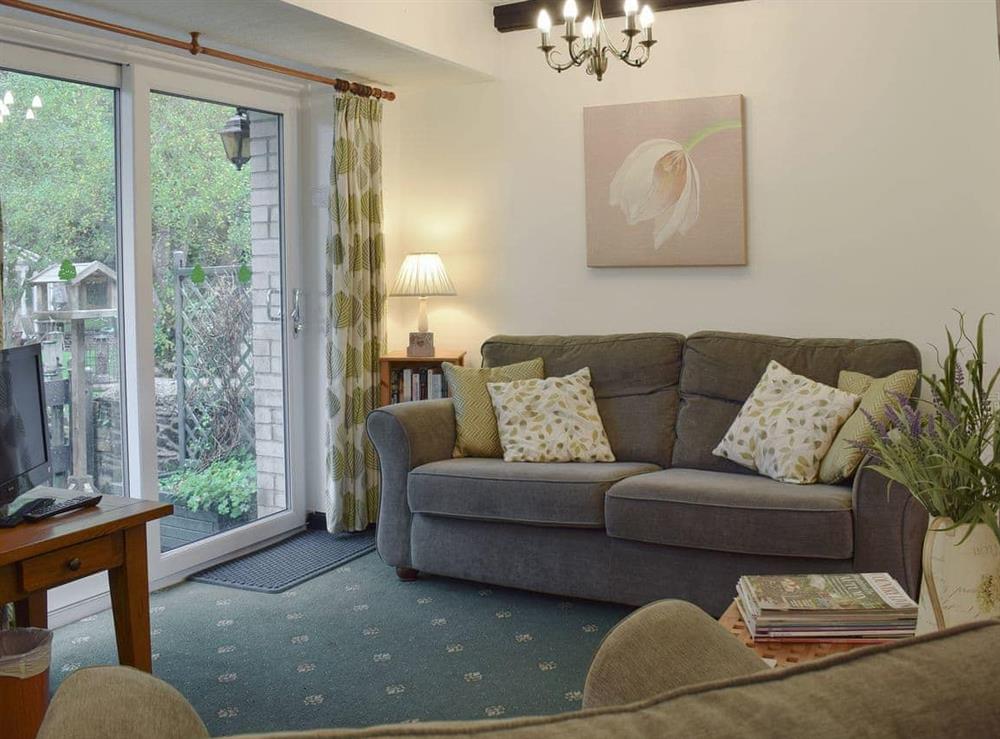 Comfortable living/ dining room at Ivy Cottage in Drefach Felindre, near Newcastle Emlyn, Dyfed