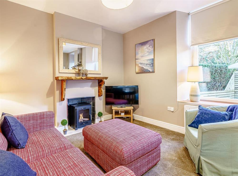 Living area at Ivy Cottage in Dunoon, Argyll