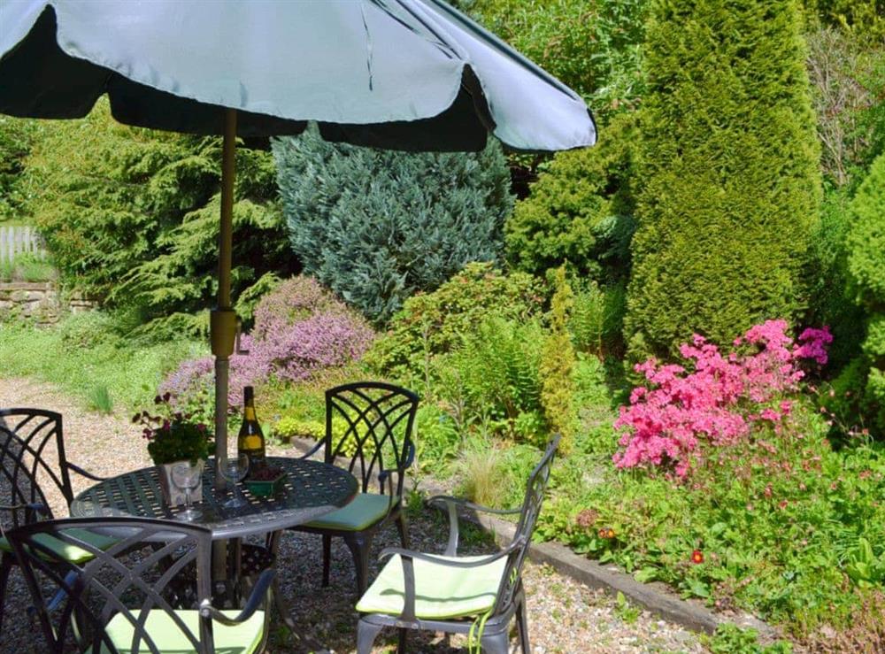 Delightful sitting out area at Ivy Cottage in Ewhurst Green, near Bodiam, E. Sussex., East Sussex