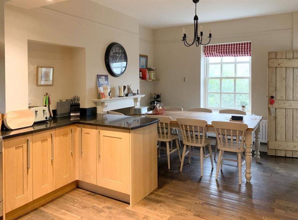 Kitchen/diner at Ivy Cottage in Goathland, near Whitby, Lancashire