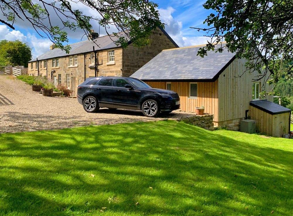 Parking at Ivy Cottage in Goathland, near Whitby, Lancashire