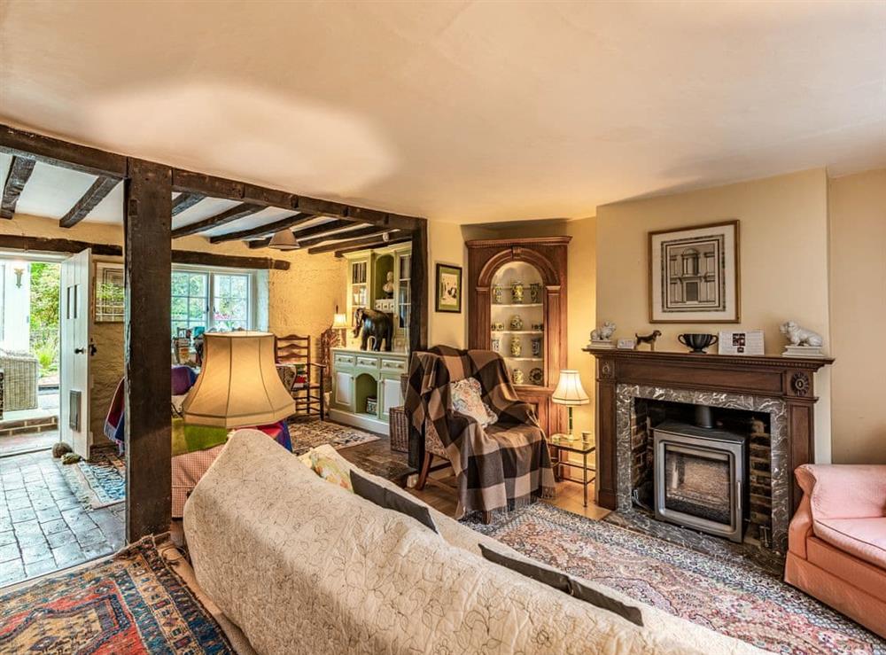 Living room at Ivy Cottage in Pulborough, West Sussex