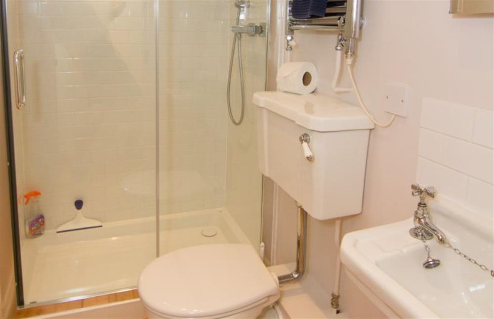 Shower room with large walk-in shower at Ivy Cottage (Thornham), Thornham near Hunstanton