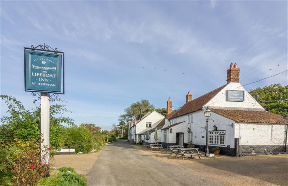 The Lifeboat Inn, Thornham is within walking distance