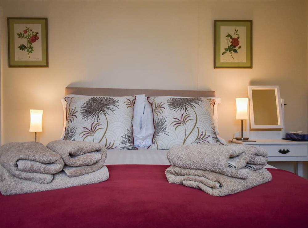 Double bedroom at Ivy Cottage in Two Dales, near Matlock, Derbyshire