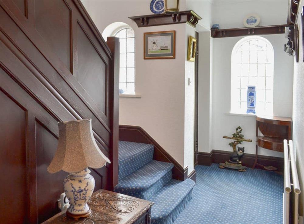 Hallway at Ivy House in Fairhaven, near St Anne’s, Lancashire