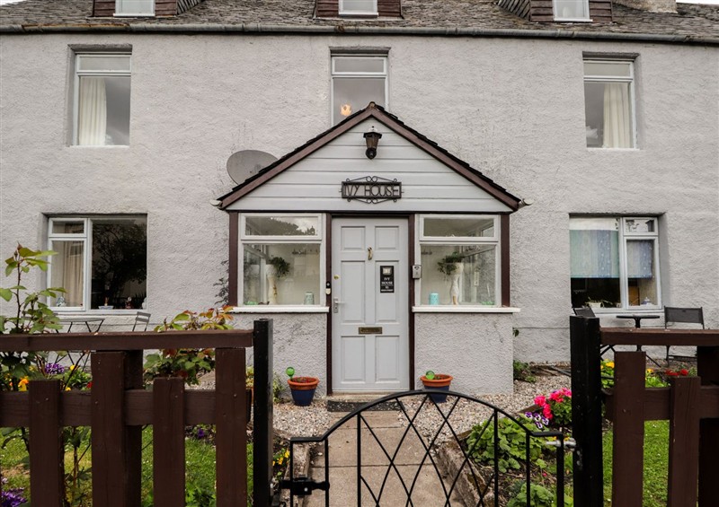 Outside at Ivy House, Kingussie