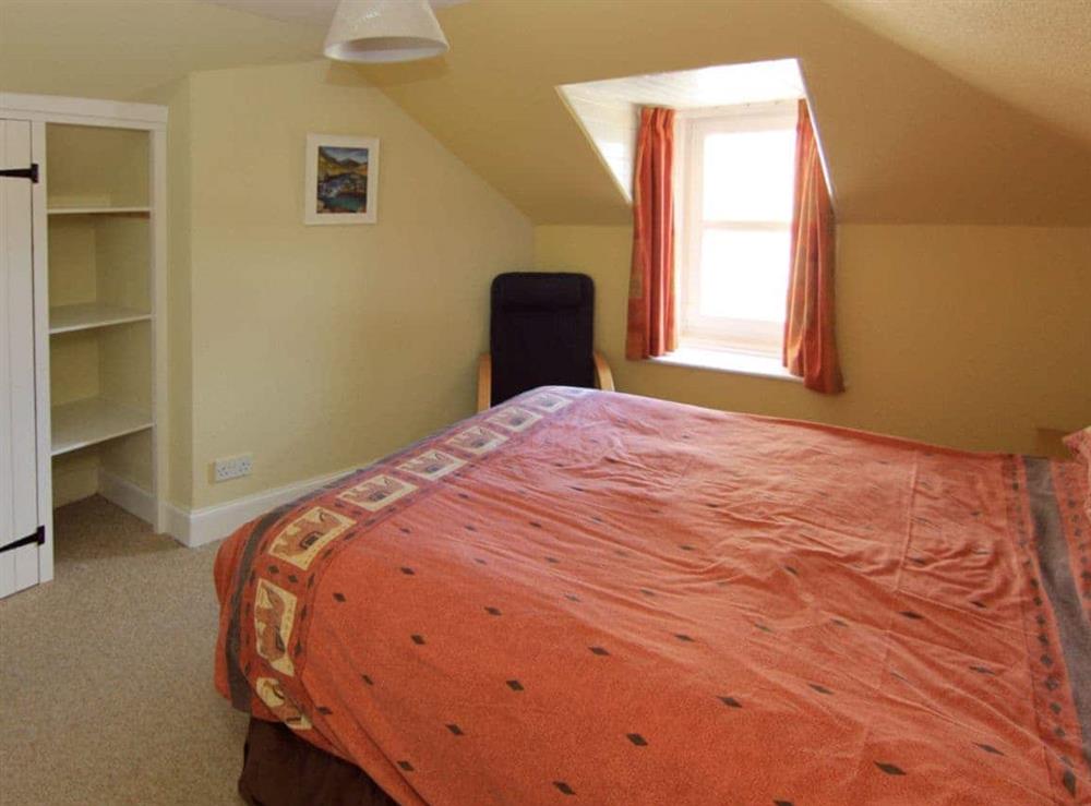 Comfortable bouble bedroom at Ivybank Cottage in Lamlash, Isle of Arran, Isle Of Arran