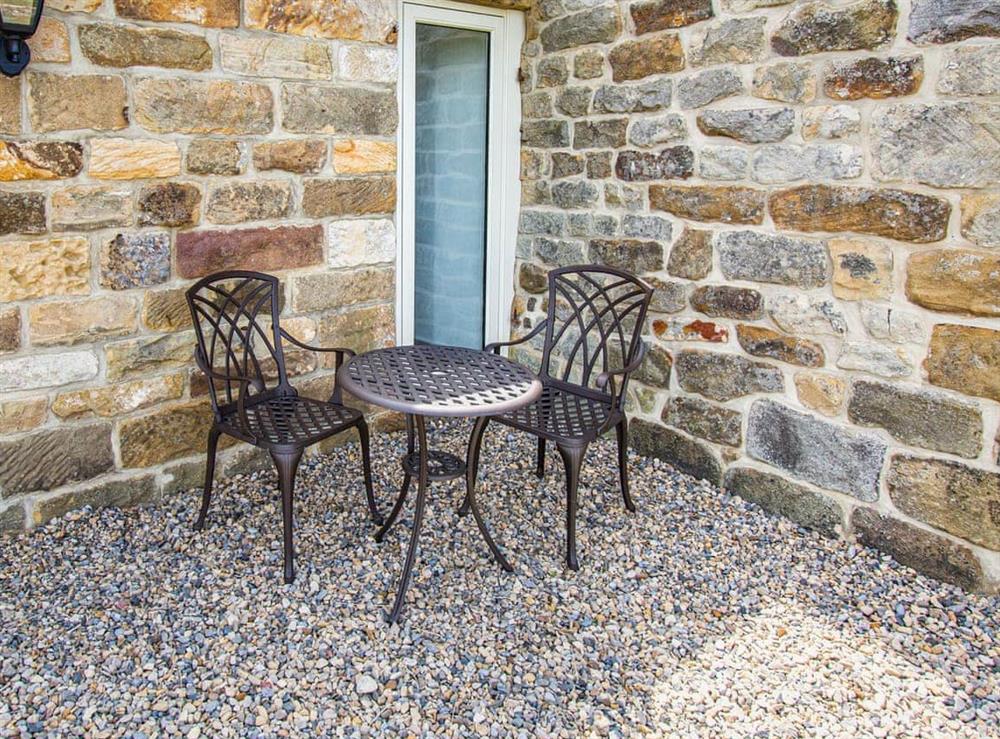 Outdoor area at Ivylea Barn in Glaisdale, North Yorkshire