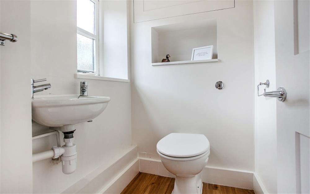 Groundfloor WC at Ixworth Cottage in Ottery St Mary