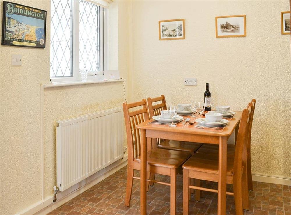 Dining Area at Jackdaw House in Bridlington, East Yorkshire, North Humberside