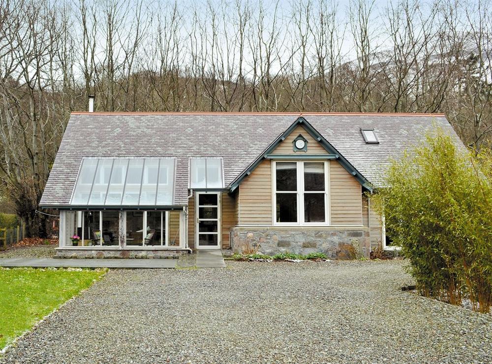 Exterior at Jackdaws in St Fillans, near Crieff, Perthshire